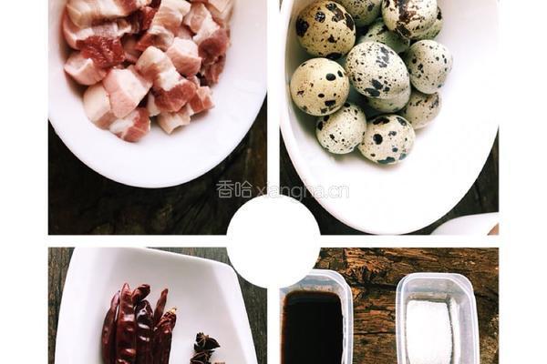 鹌鹑蛋红烧肉的做法图解1