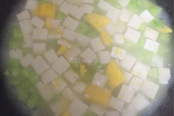炒三丁的做法图解7