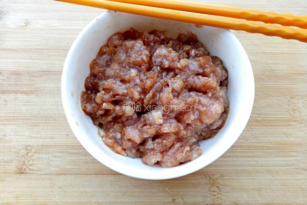 茄子肉沫的做法图解2