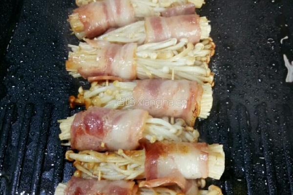 培根金针菇的做法图解7