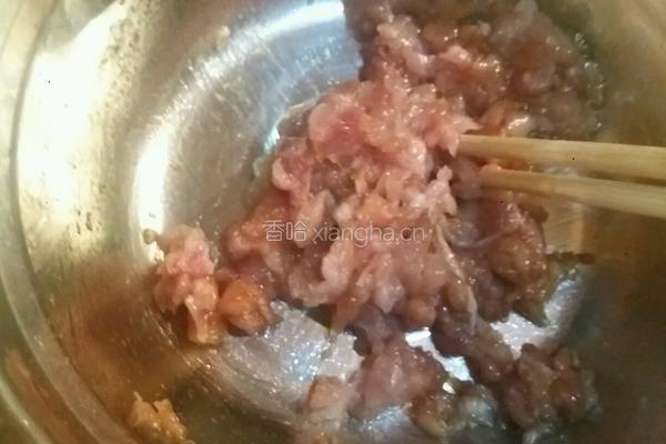 肉末水蒸蛋的做法图解2