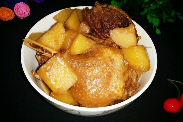 大鹅炖土豆的做法图解13