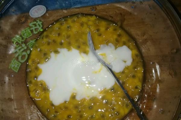 百香果露的做法图解4