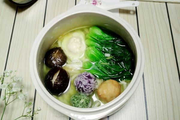 蔬菜乌冬面的做法图解8