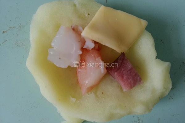 黄金芝虾丸的做法图解6