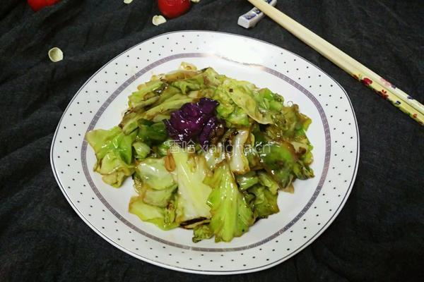 蚝油绿甘蓝的做法图解13