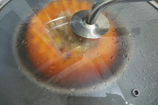 南瓜鸡肉盅的做法图解10