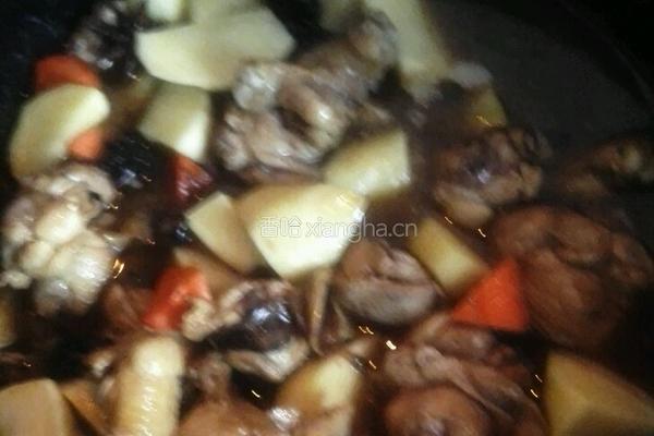鸡肉烧土豆的做法图解4