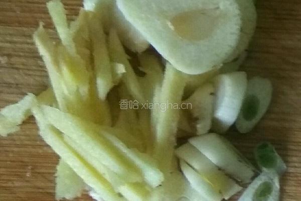 油菜汤面的做法图解2