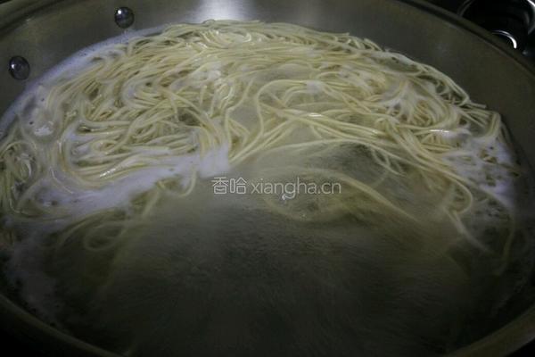 雪菜肉丝面的做法图解10
