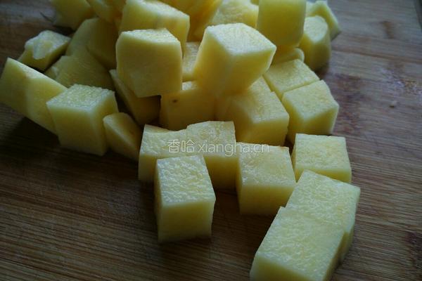 肉末土豆的做法图解2