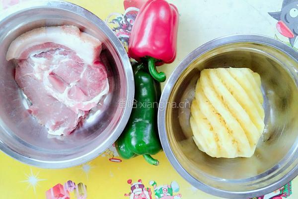菠萝咕噜肉的做法图解2