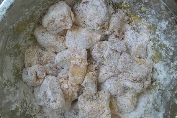 菠萝咕噜肉的做法图解6