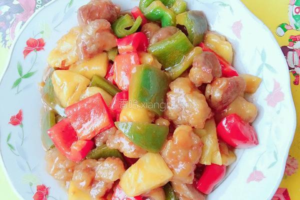 菠萝咕噜肉的做法图解16