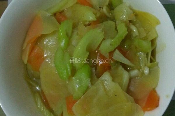 西芹土豆片的做法图解7