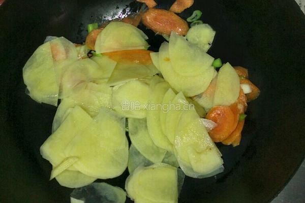 西芹土豆片的做法图解4