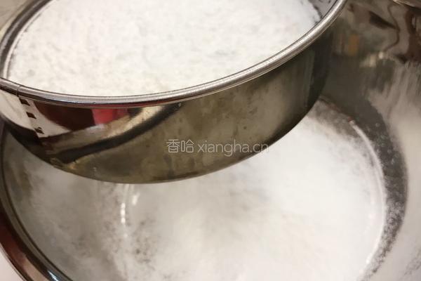 雪蒸糕的做法图解2