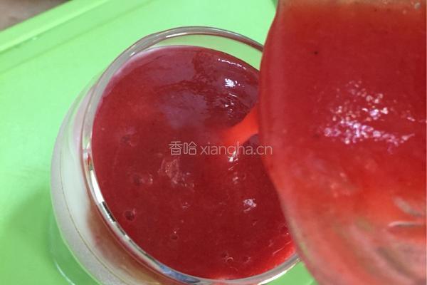 草莓奶昔的做法图解5