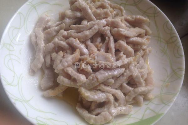 冒牌京酱肉丝的做法图解7