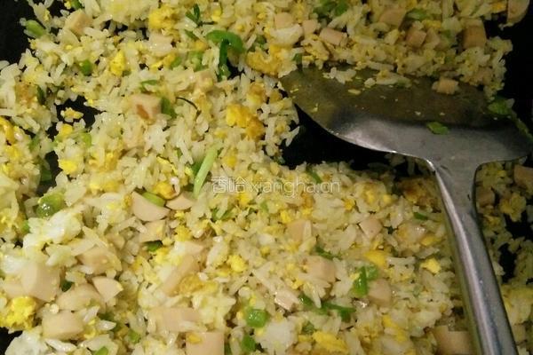 家常蛋炒饭的做法图解6