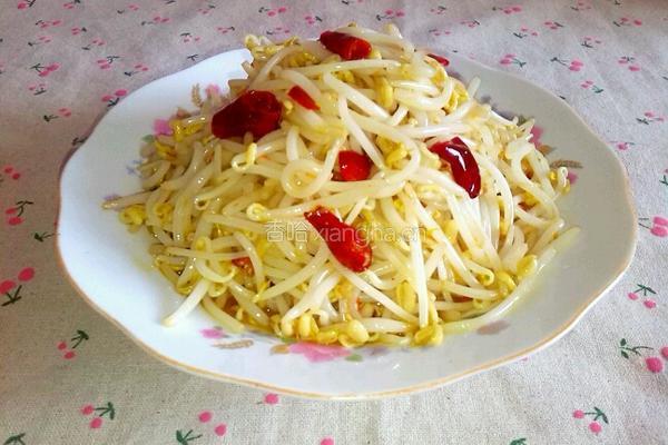 爆炒绿豆芽的做法图解6