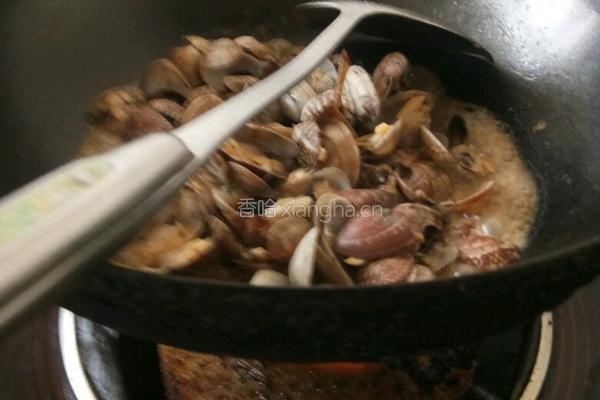 辣炒花蛤的做法图解7
