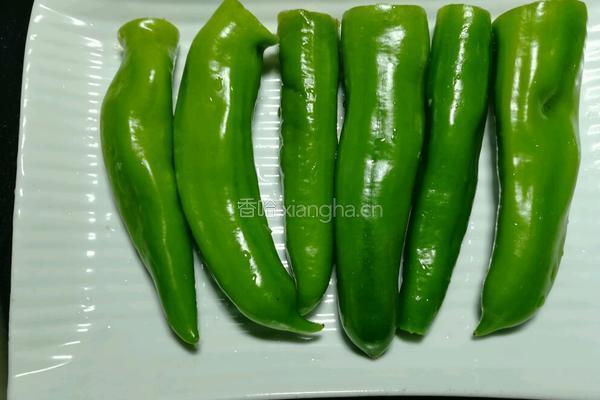 青椒酿肉的做法图解5