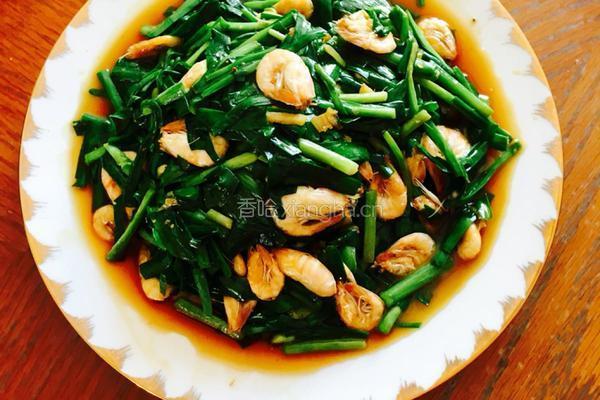 青虾炒韭菜的做法图解14