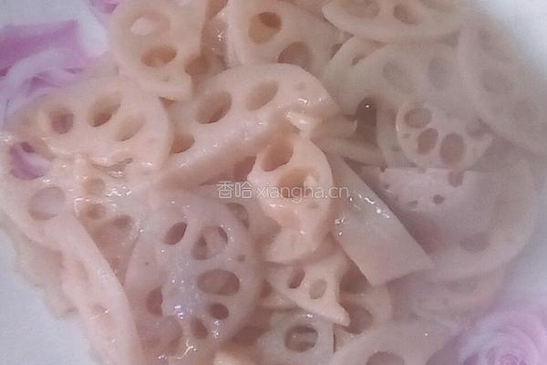 酸甜藕片的做法图解7