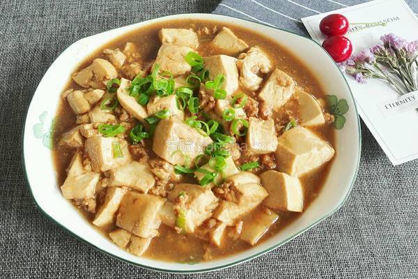 肉末豆腐