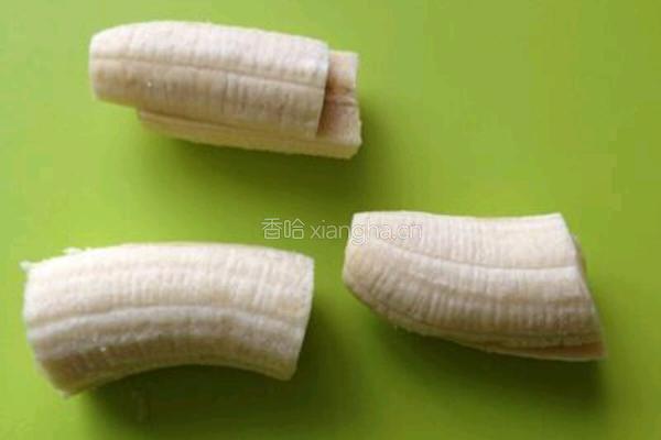 炸香蕉的做法图解2