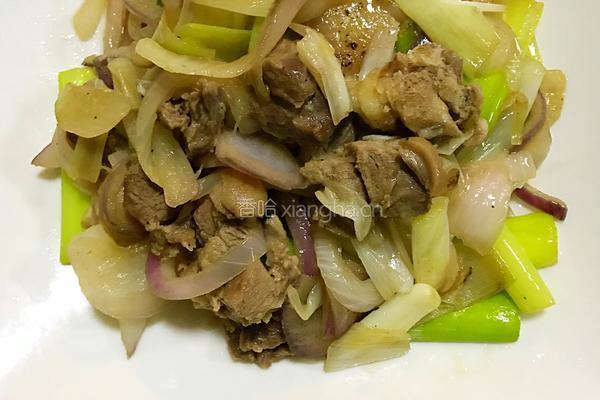 爆炒羊肉