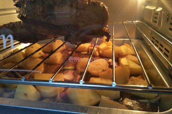 烤三黄鸡的做法图解9