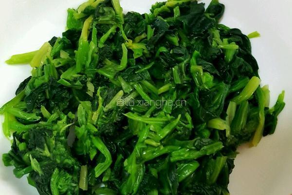 菠菜拌粉丝的做法图解3