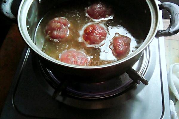 肉丸的做法图解8