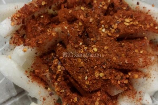 辣味萝卜条的做法图解5