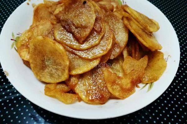 香辣孜然土豆片的做法图解4