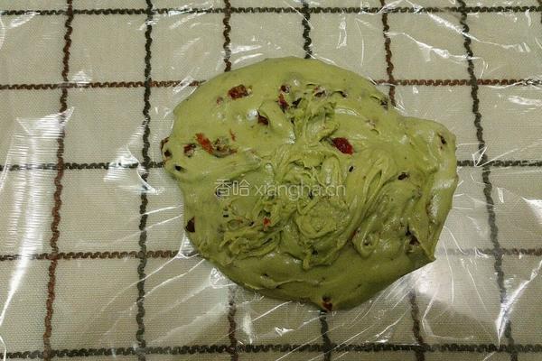 抹茶味草莓牛轧糖的做法图解6
