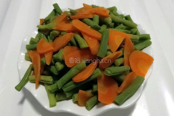 豆角炒肉的做法图解4