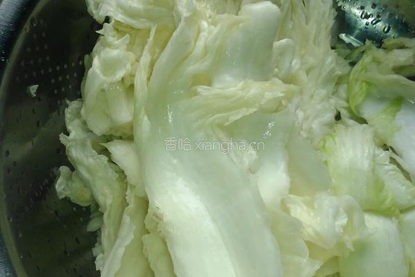 自制酱香辣白菜的做法图解1