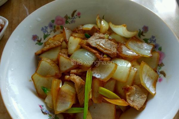 洋葱炒肉片的做法图解5