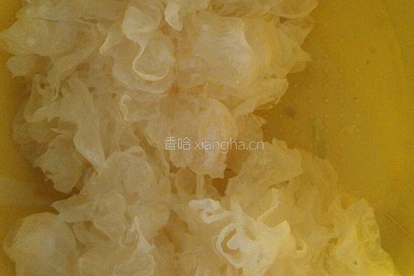 红枣银耳羹的做法图解1