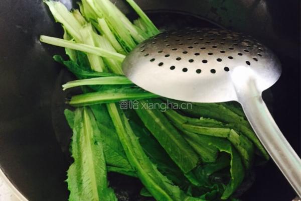蒜蓉油麦菜的做法图解1