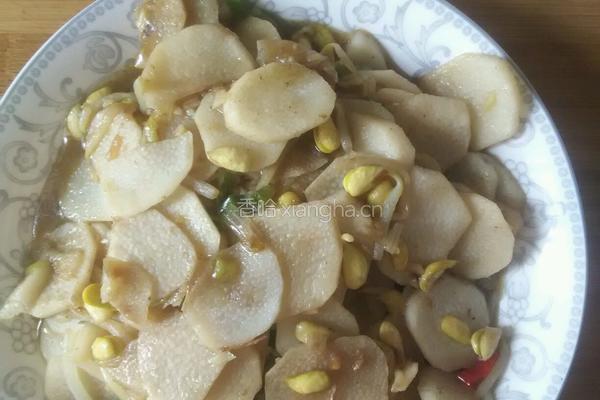 豆芽炒山药