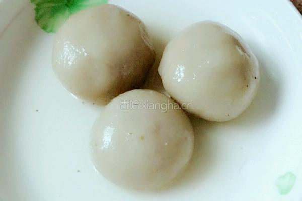 芋头丸子的做法图解6