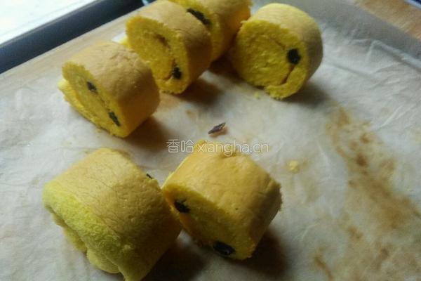 黑提子蛋糕卷的做法图解8