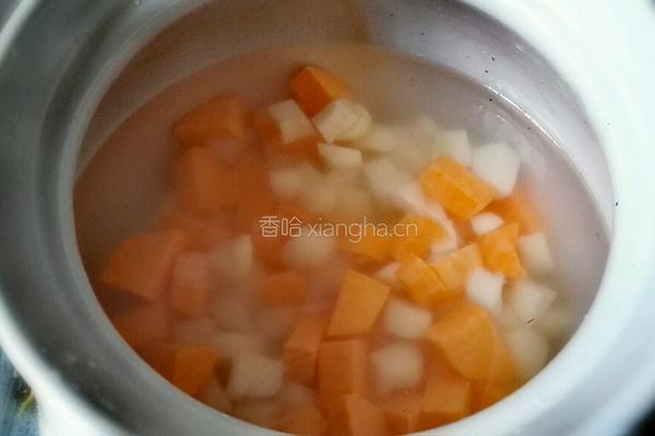 马蹄红薯芋仔糖水的做法图解3