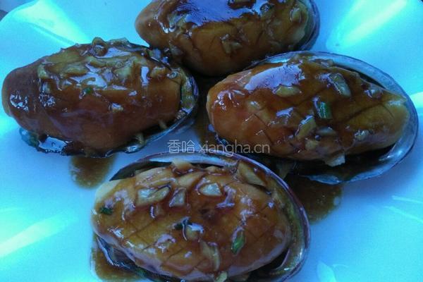 浇汁鲍鱼的做法图解13