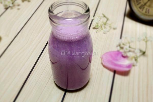 紫薯奶昔的做法图解7