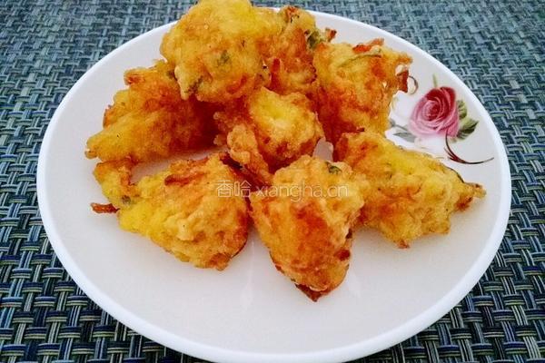 油炸素丸子的做法图解7